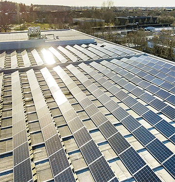 Solar system for factory in ahmedabad